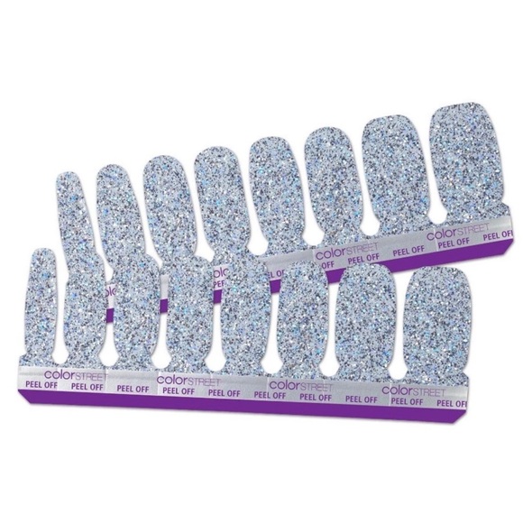 *Retired* Color Street: In the Spotlight | Blue Silver Sheer Winter Fall Spring - Picture 13 of 13